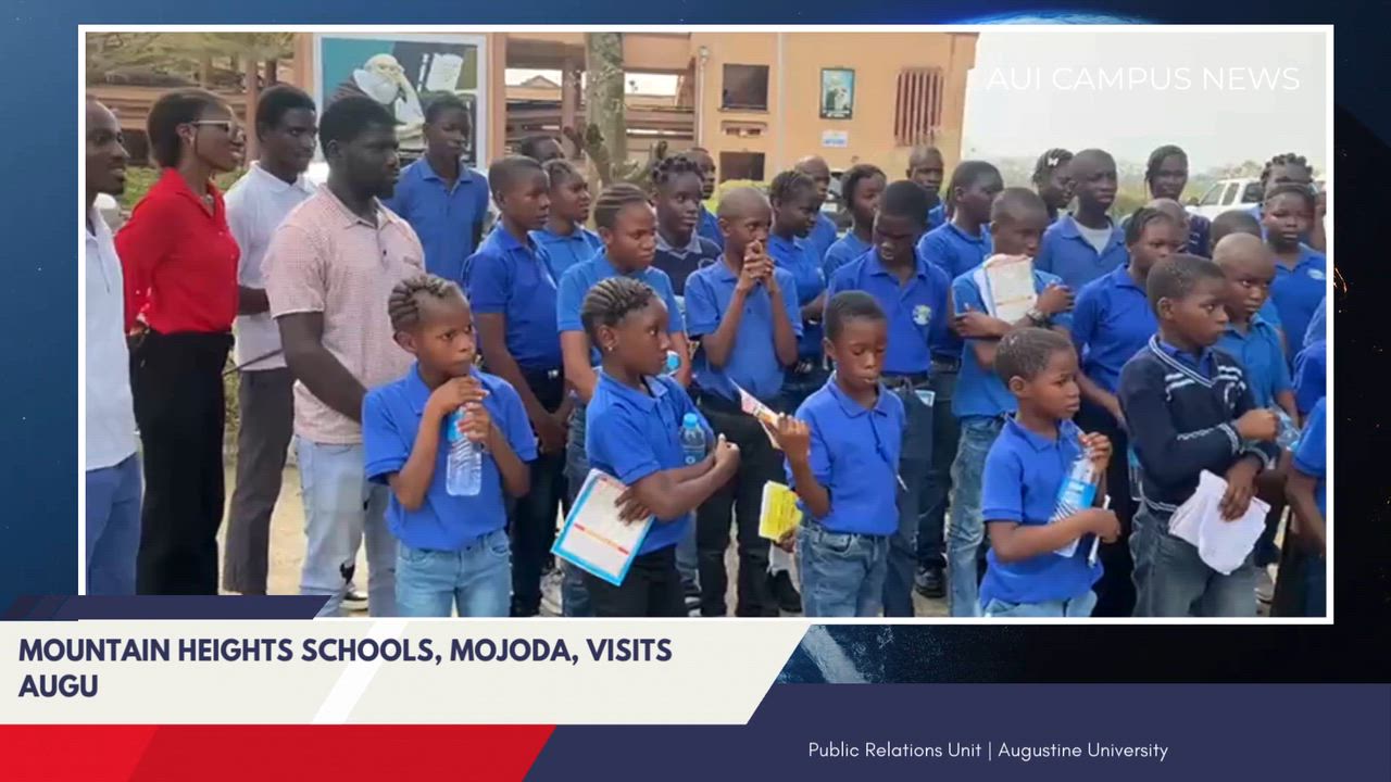 AUI Campus News | Educational Excursion
Students of Mountain Heights Schools, Mojoda, Epe, visited...