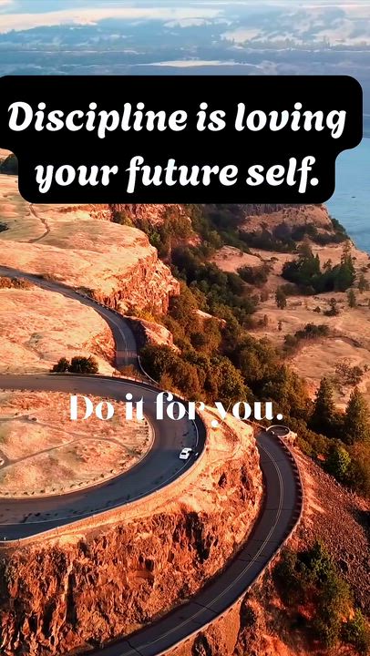 Discipline is what leads us to conquer