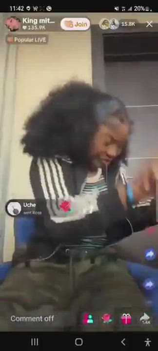 King Mitchy seen drinking hypo on TikTok live due to the on going online dragging.