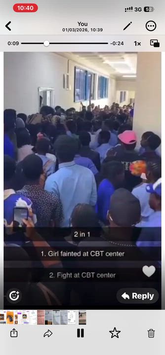 Serious overcrowding and poor coordination were observed at the CBT center of Lead City University,...