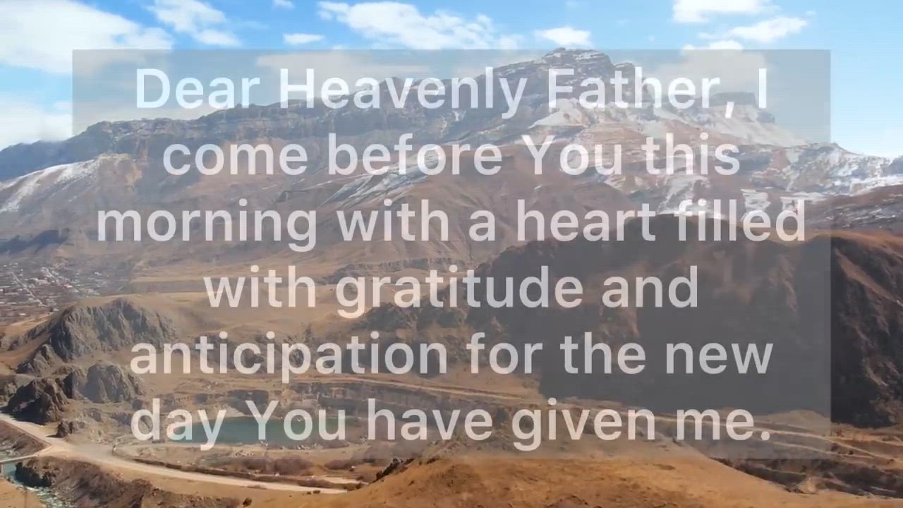 I'd love to share today's prayer with you! 

A Prayer of Thanks for God’s Faithfulness God, thank Yo...