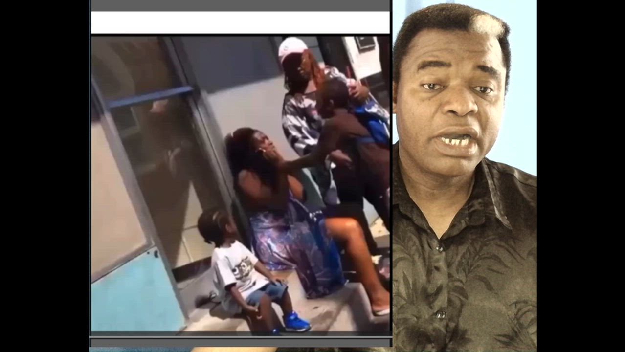 Video of 9 year old sl@pping some sense into his mother after finding his mother high on the streets...