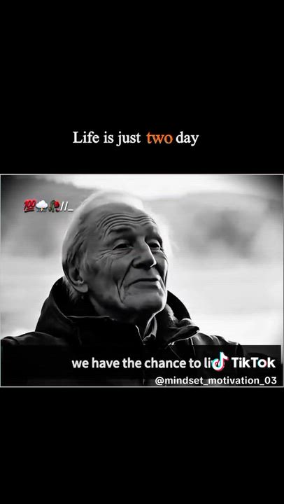 Fact 👌😂 Life as just two days .let's go what hurts you 💯🔥