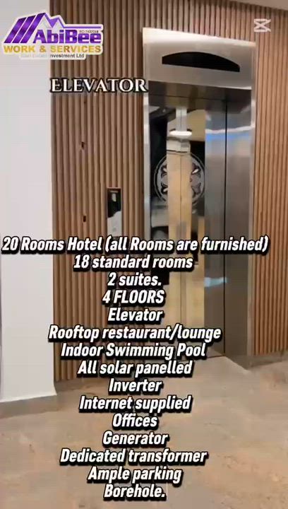 This newly built 20 bedroom Hotel is available for Sale!! it  consists of 18 standard rooms and 2 su...