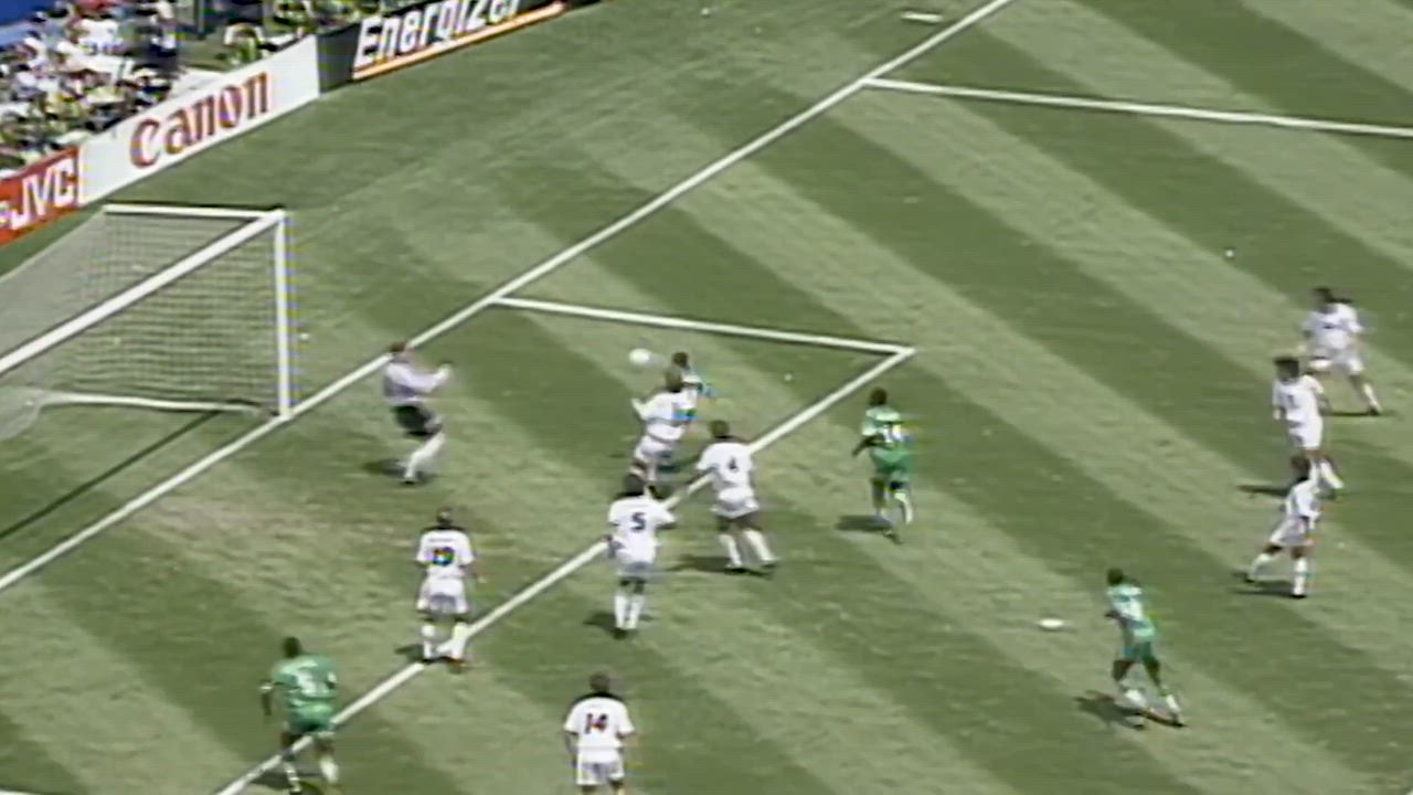 In the Round of 16 at the 1994 FIFA World Cup, the fearless Nigeria national football team stood on...