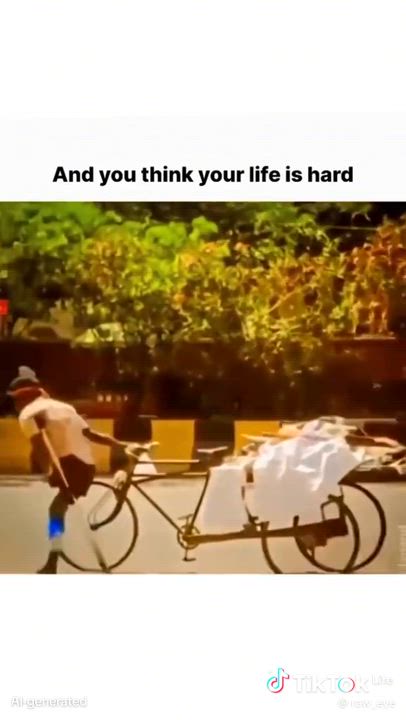 and you think your life is Hard