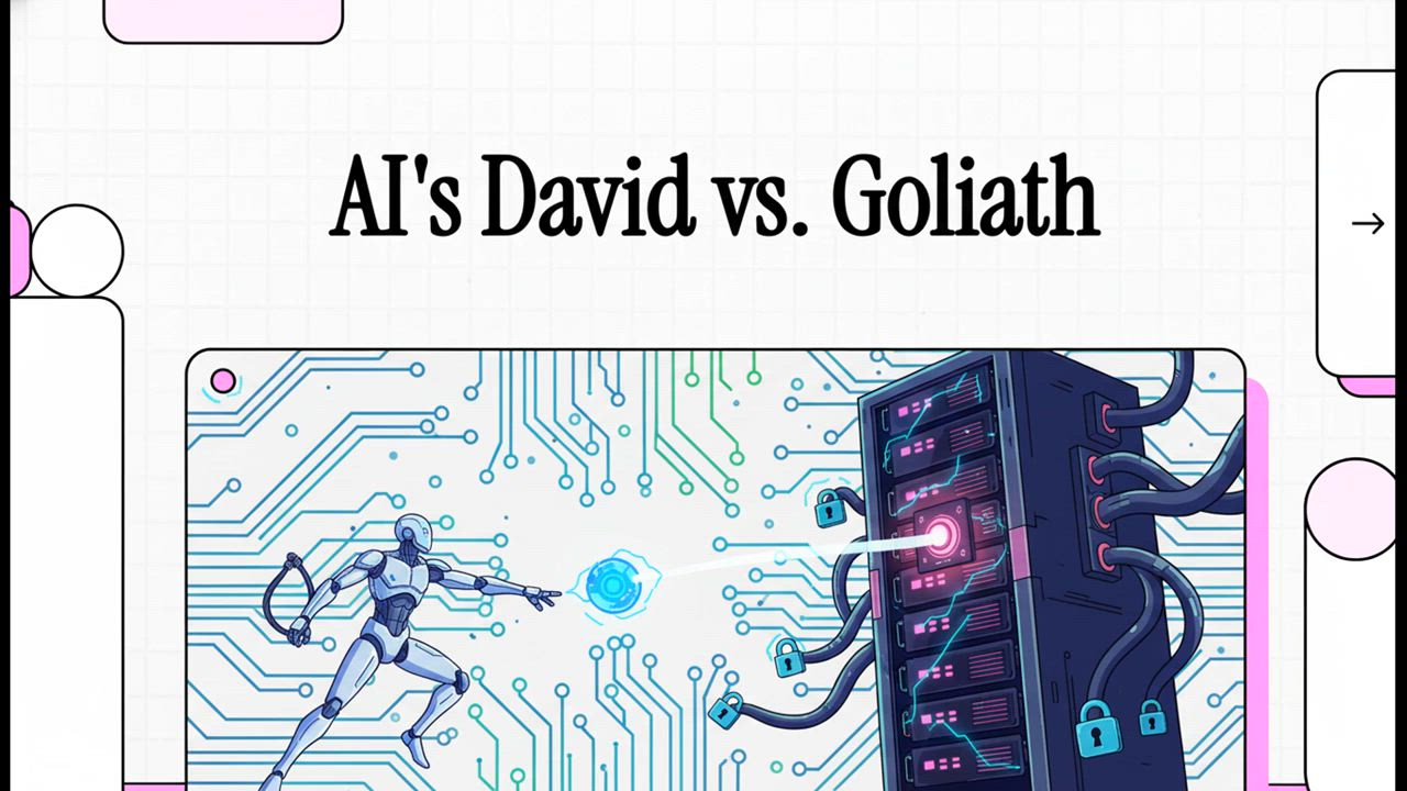 AI's David & Goliath!

Video chronicles major advancements in artificial intelligence and web deve...