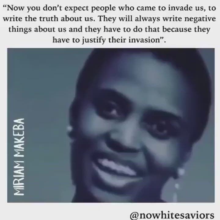 Remember Miriam Makeba...the real deal #GSD



#geopolitics #dailynews #breakingnews #worldnews....