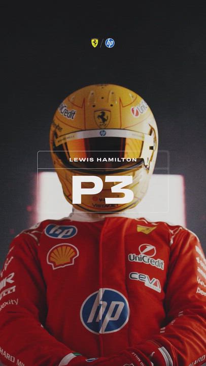 ❤️ Sir Lewis Hamilton got his first podium for #Ferrari at the #ChineseGP🇨🇳

It's his 203 podium, th...