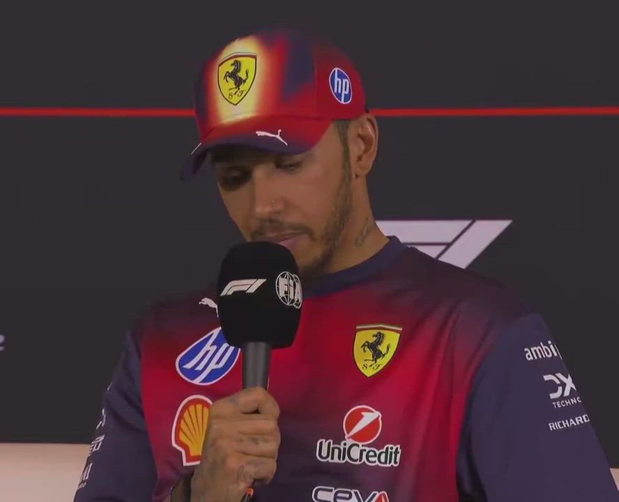 Lewis Hamilton expressed his joy about Kimi Antonelli's achievement, whom he met for the first time...