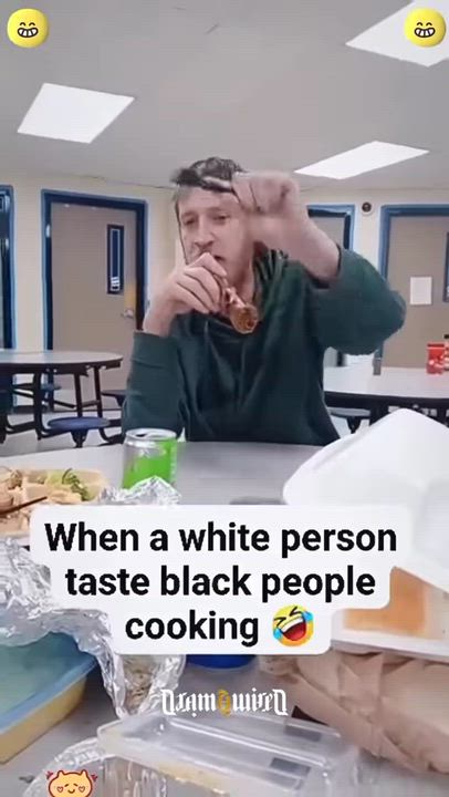Pay attention and laugh out your soul..white men trying black folks food for the first time..