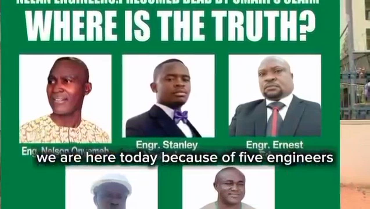 Engineer Nelson Onyemeh is my kinsman from Ihial, Anambra State. #JusticeForNelan5
