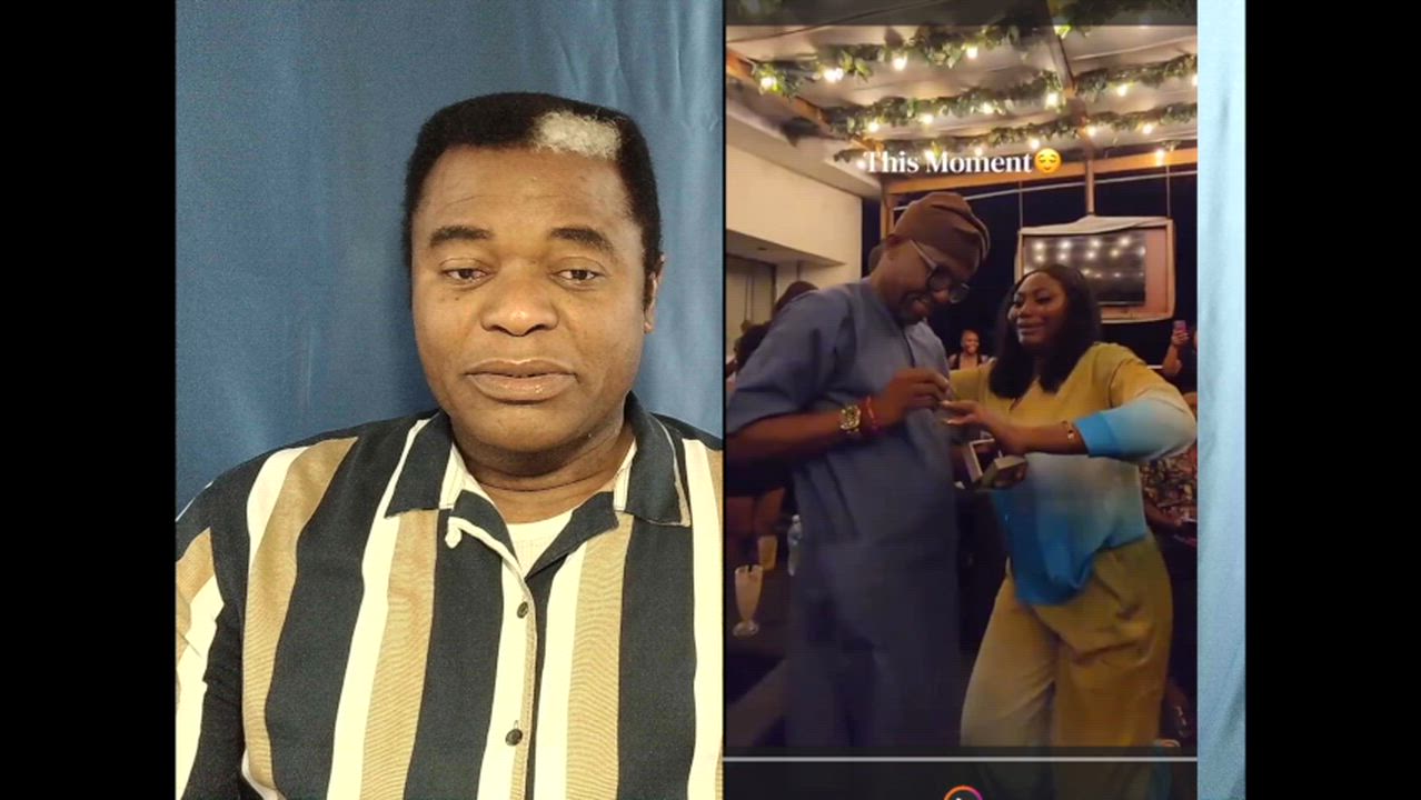See the engagement video that has got people taking on the internet. Do you see anything wr0ng here?