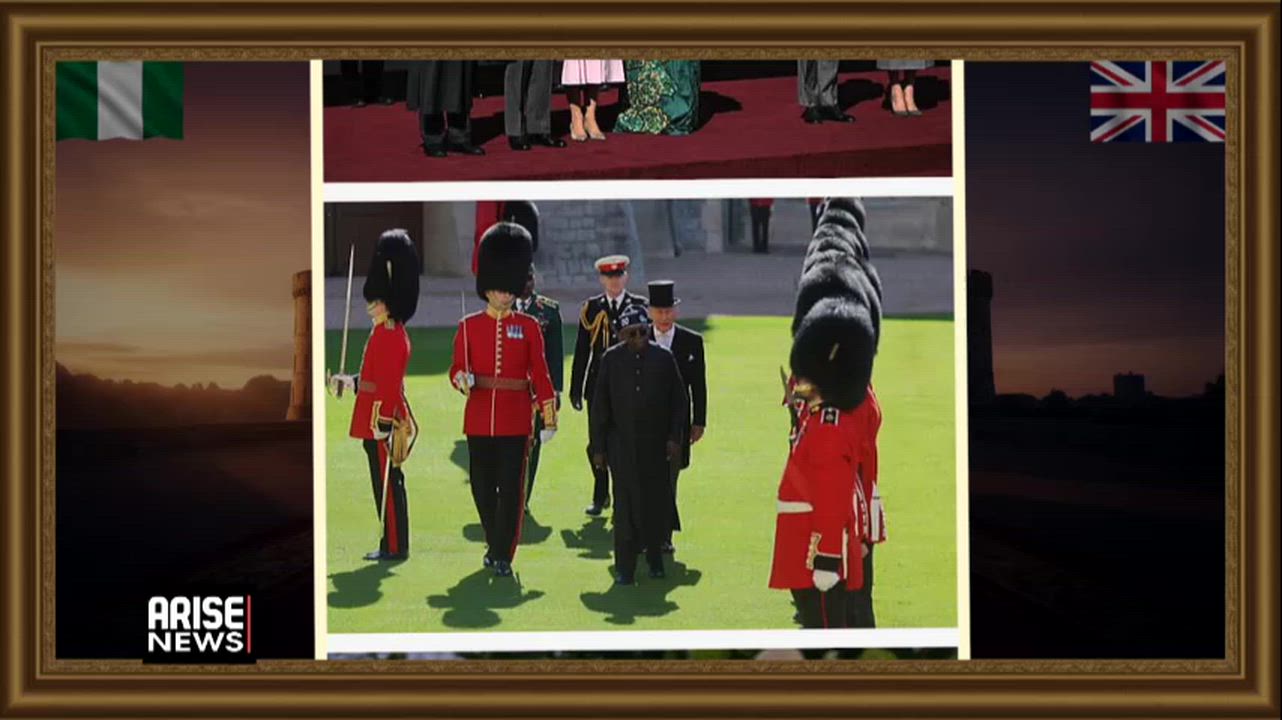 President Tinubu's historic UK visit captured in a powerful montage showcasing diplomacy, unity, and...
