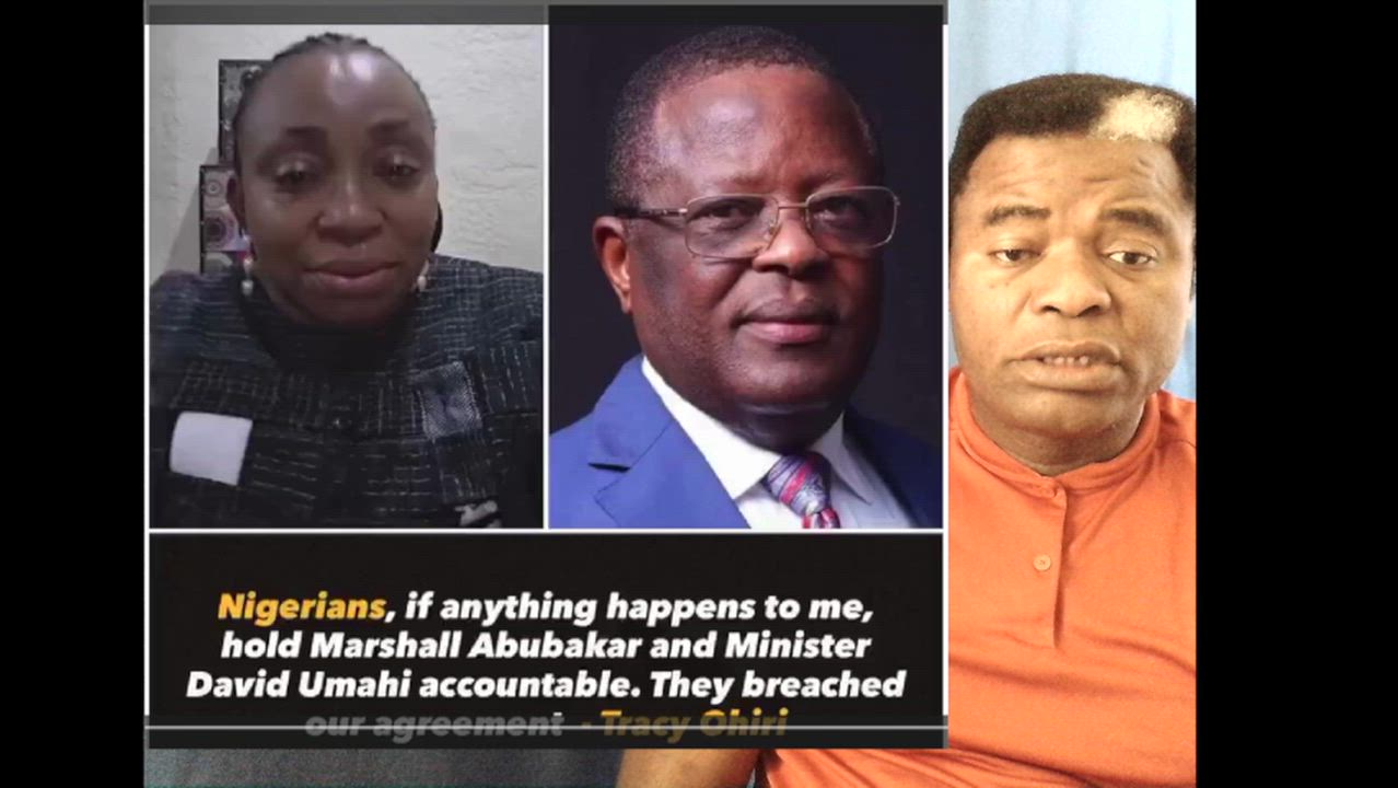 Tracy Ohiri. Bar, Marshall Abubakar and David Umahi breached the agreement.