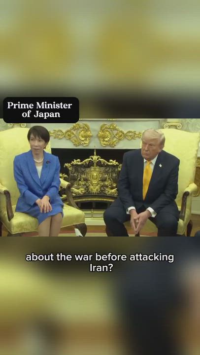 March 19, 2026, White House press event with President Trump and Japanese Prime Minister Shigeru Ish...