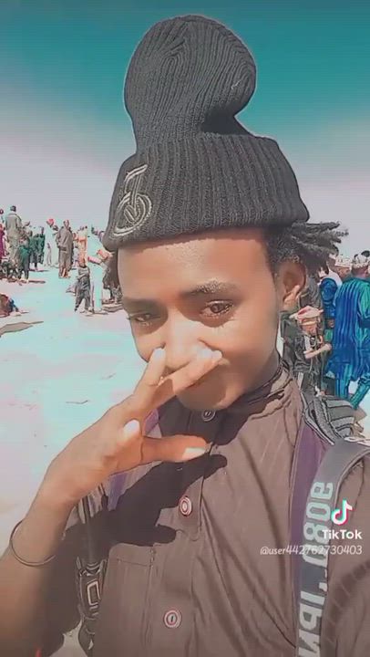 A Bandit uploads a video of a group of bandits just concluding their Salat al-Eid, the background is...