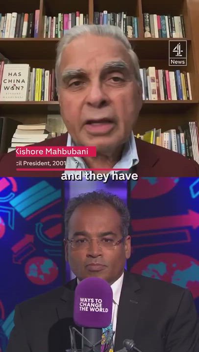 Kishore Mahbubani a former Singaporean ambassador and UN Security Council president, critique in a W...