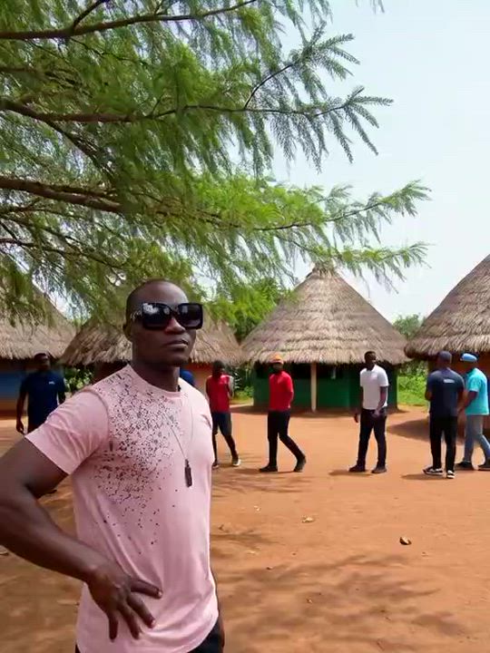This is how movie directors shout on locations