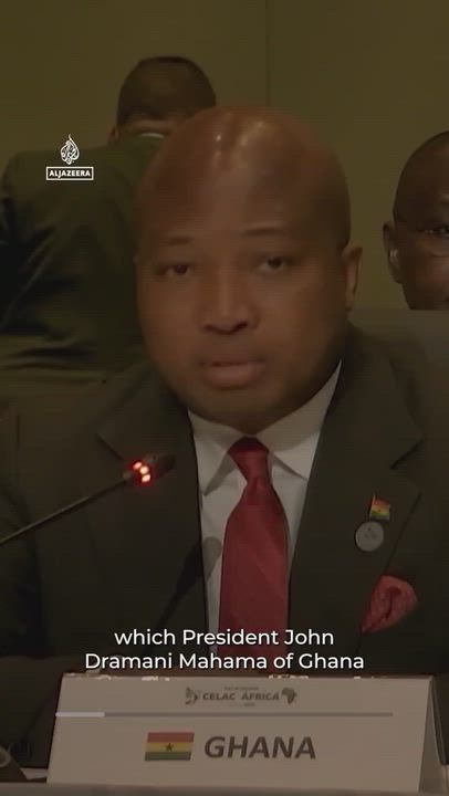 Ghana's Foreign Minister Samuel Okudzeto Ablakwa proposed a UN General Assembly resolution at the CE...
