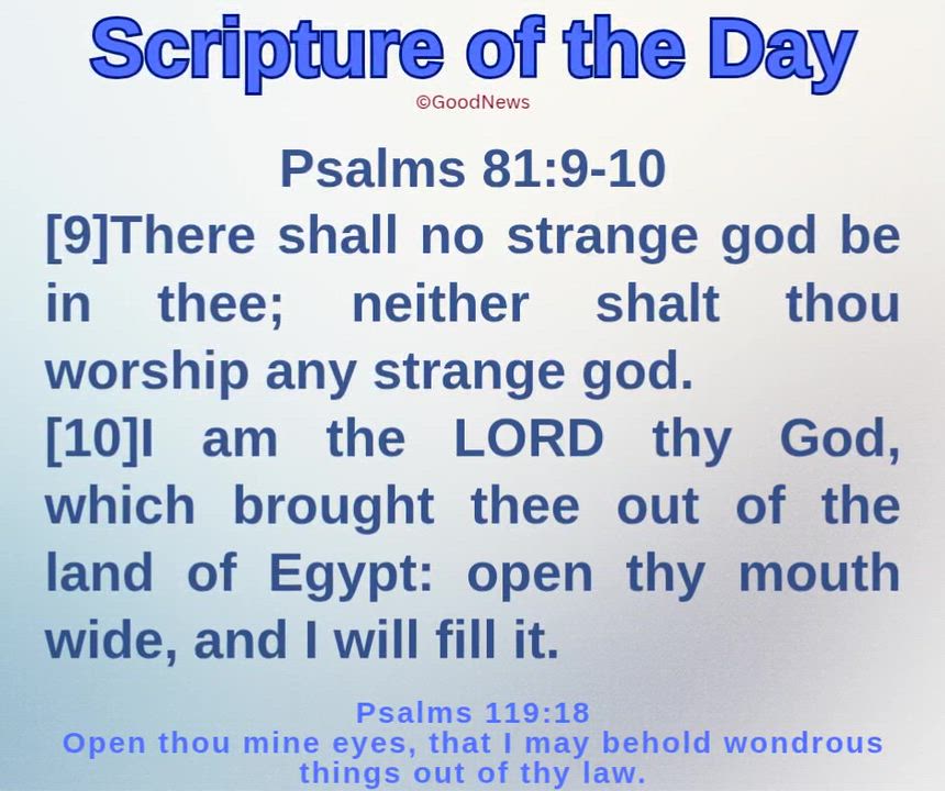 #ScriptureDelight
Meditate and act positively on the Word, and where applicable, pray and make your...