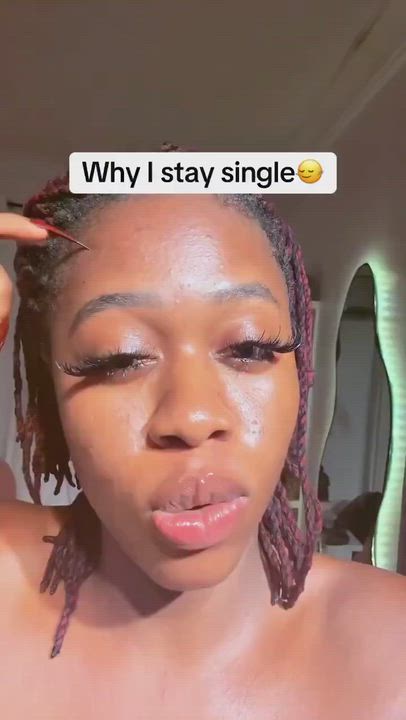 “I enjoy beating men, that’s why I’m staying single” 

~ Nigerian Lady