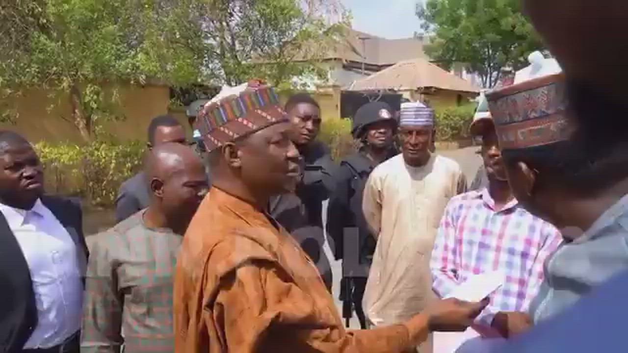 'Where is your court order...Do you want to disgrace me?' 

~ Former AGF Malami challenges EFCC oper...