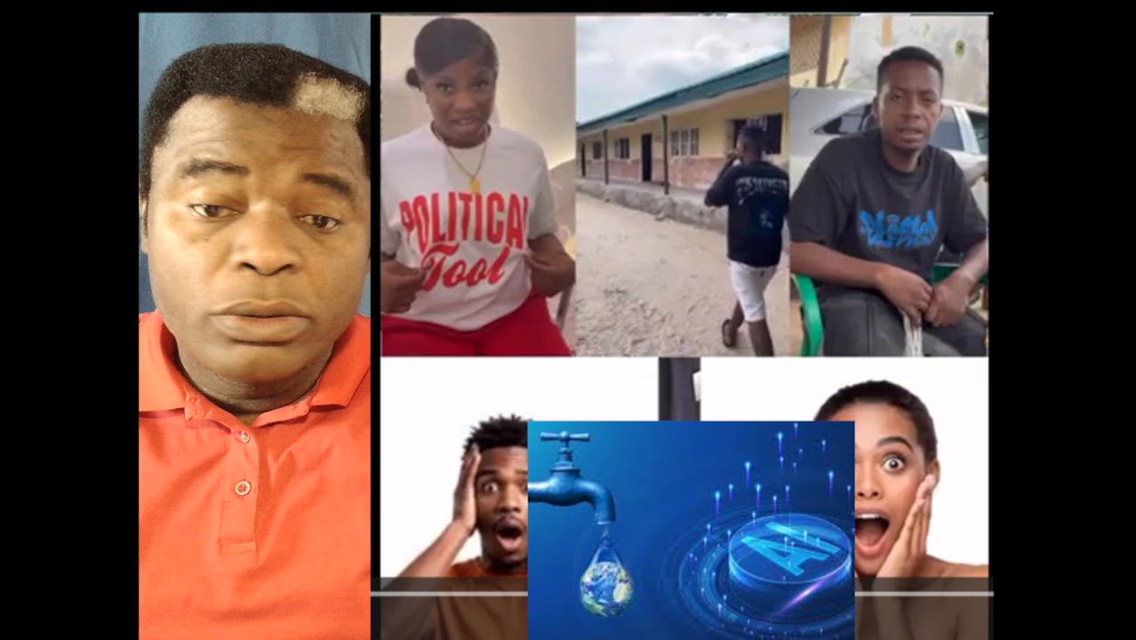 King Mitchy deceived Nigerians twice with her AI and Audio water supply.