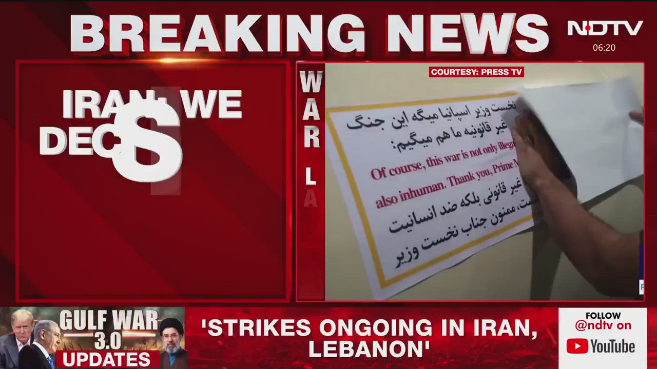 Iran's official statement asserting "decisive control" over the Strait of Hormuz, a vital chokepoint...