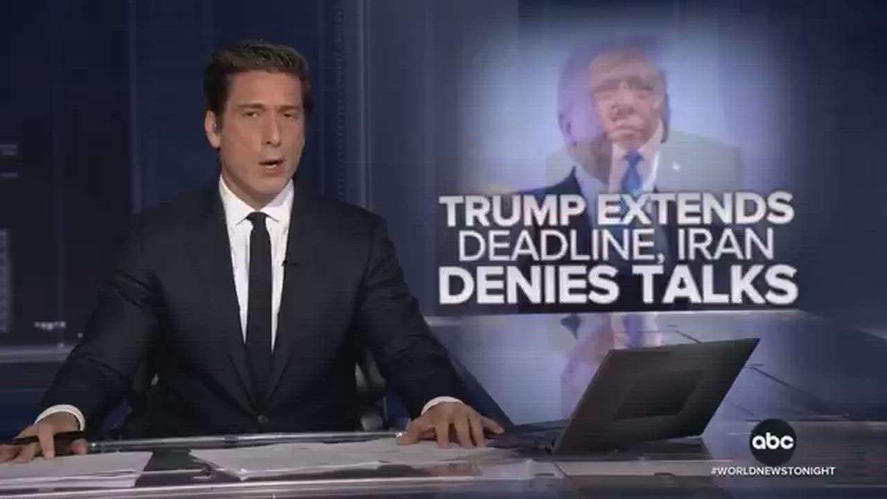 President Trump's announcement extending a 48-hour deadline to strike Iranian power plants by five d...
