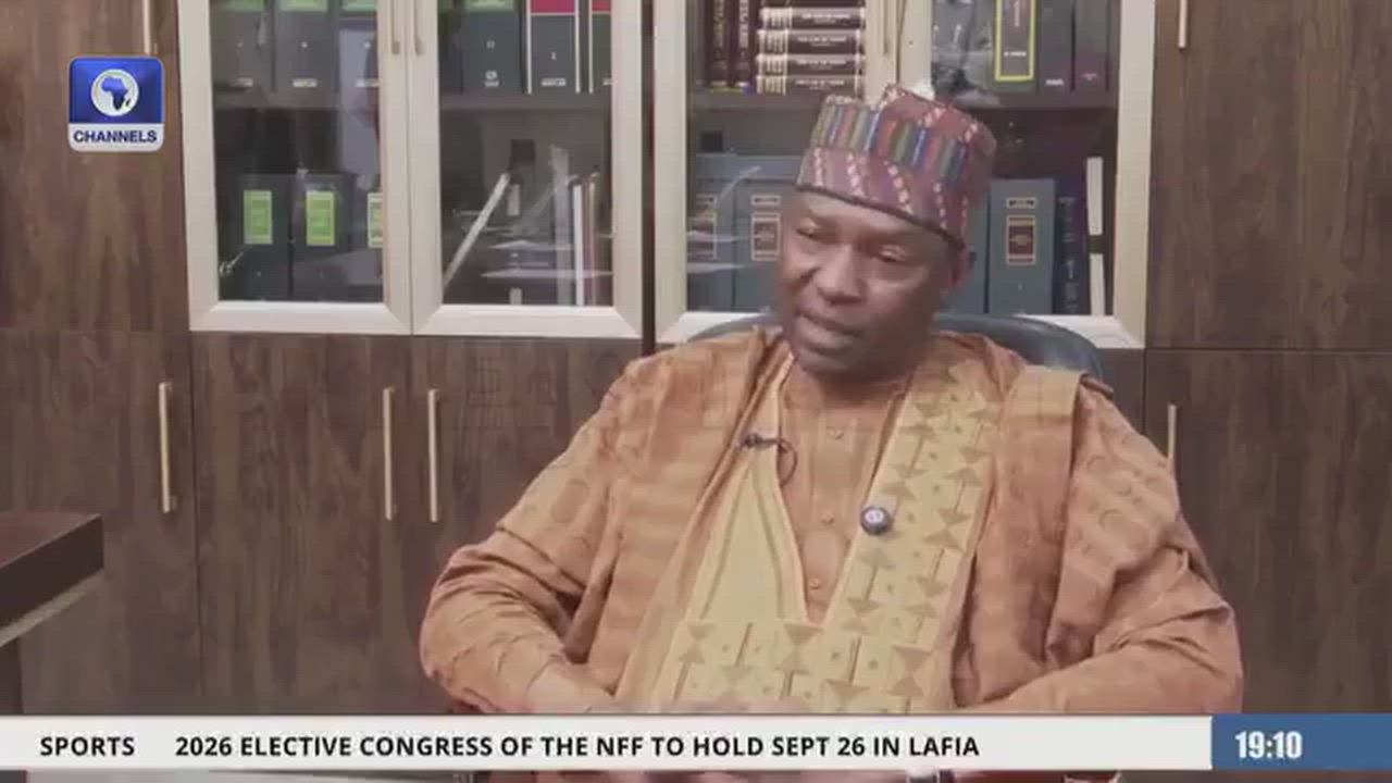 Malami addresses the press over the raid of his Abuja residence by EFCC operatives
