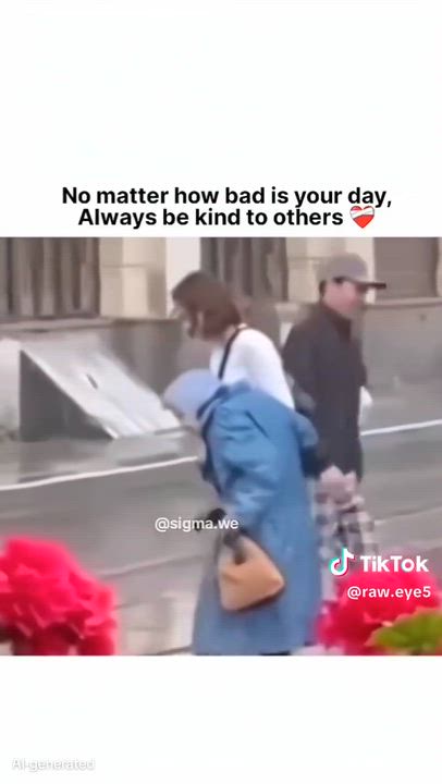 always be kind but not nice
