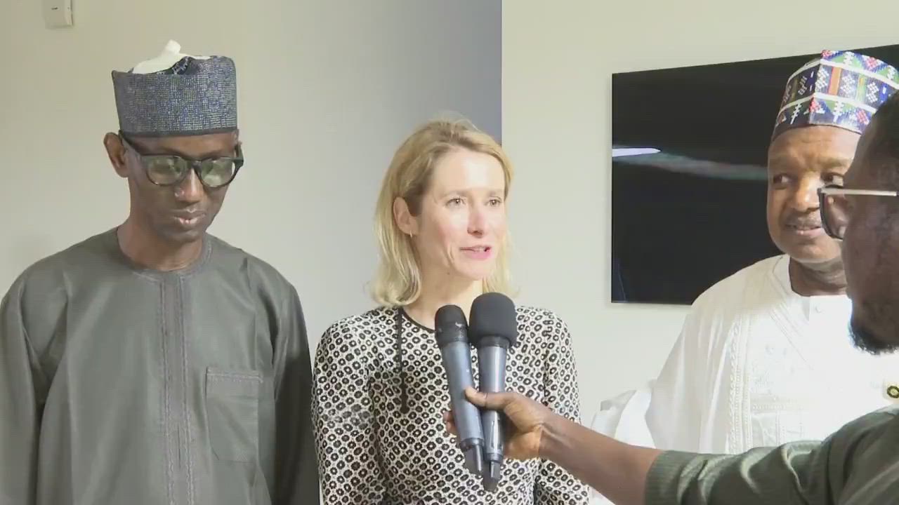 EU High Representative for Foreign Affairs and Security Policy, Kaja Kallas, met with President Tinu...
