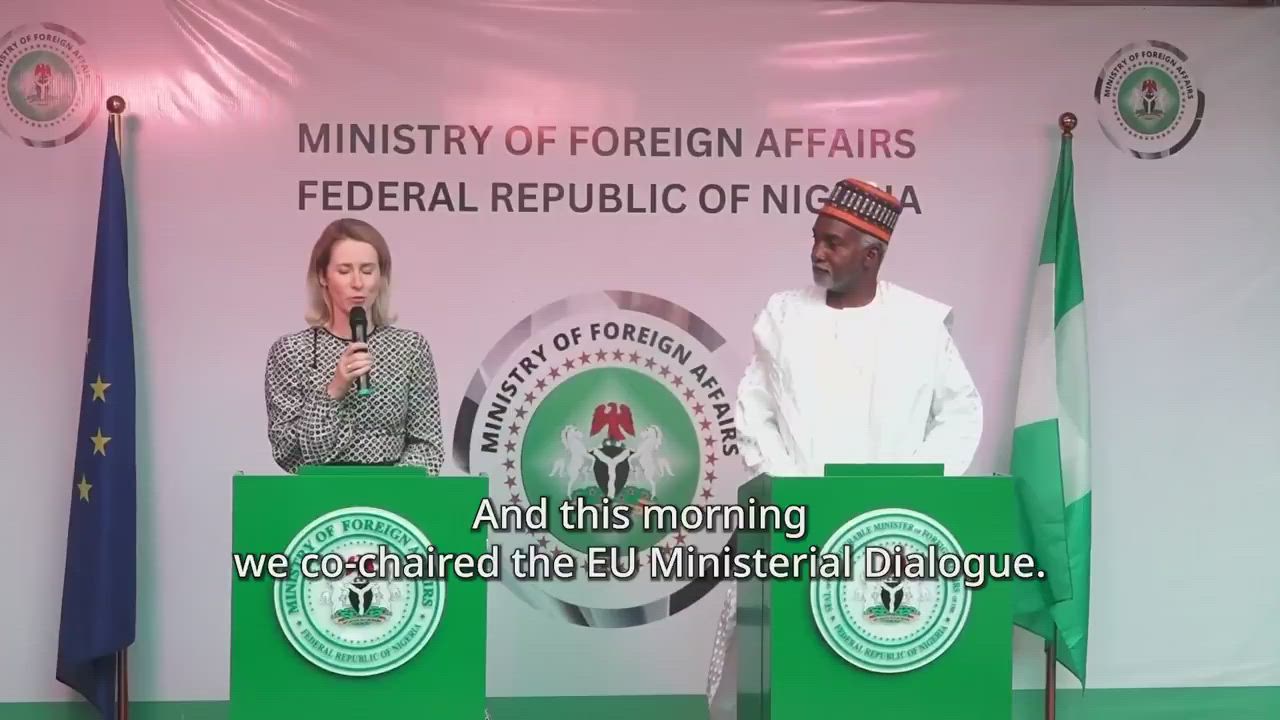 EU's March 23, 2026, announcement of a €290 million Global Gateway investment in Nigeria's digital a...