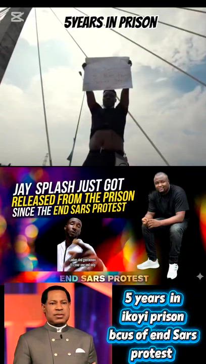 This man was in the prison for 5years because of End Sars protest