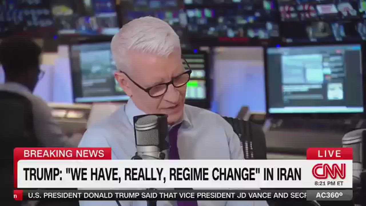 CNN analyst Karim Sadjadpour clarifies in the segment that these are personnel shifts among hardline...