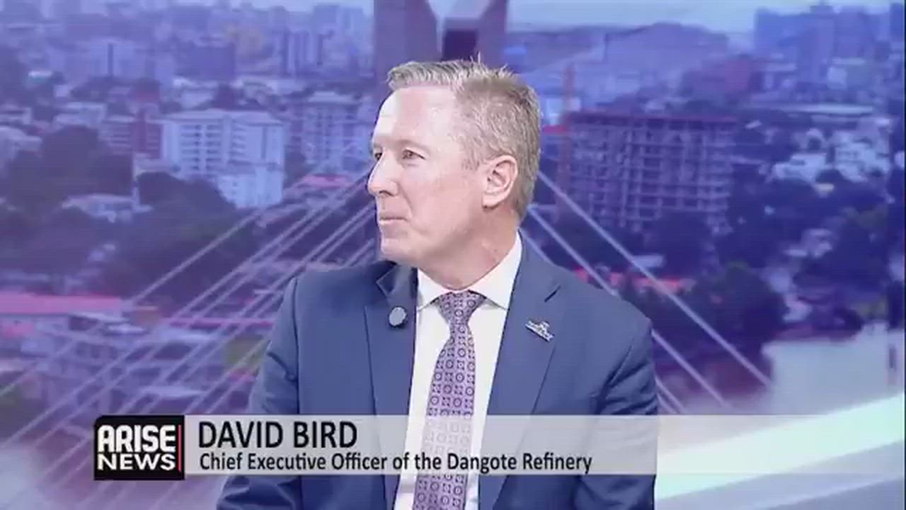 Supply Shortfall Claim: Dangote Refinery's CEO, David Bird, states the facility receives only 5 of t...