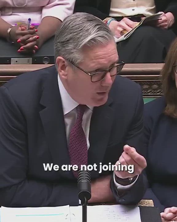 This is a come back for Keir Starmer, where he defends Labour's refusal to fully join the escalating...