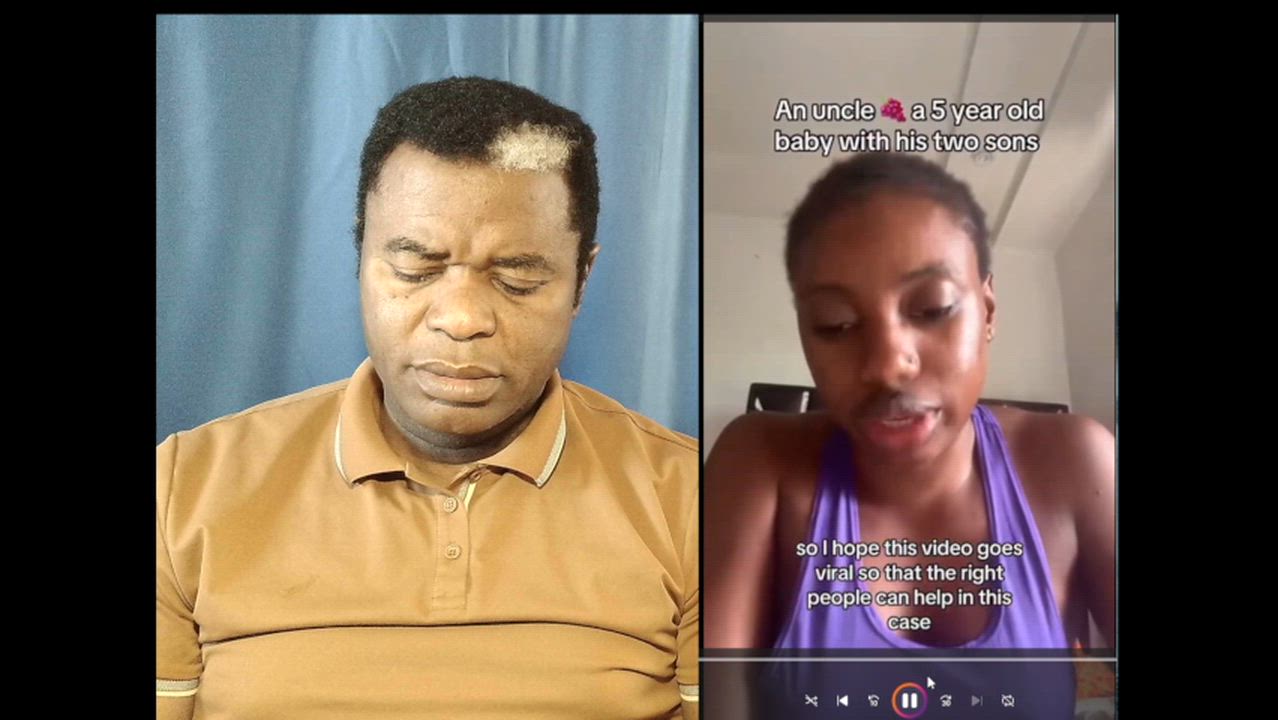 A 5-year-old girl (Baby Nelly) was reportedly @bvsed by her uncle and his two sons. Watch as this vi...