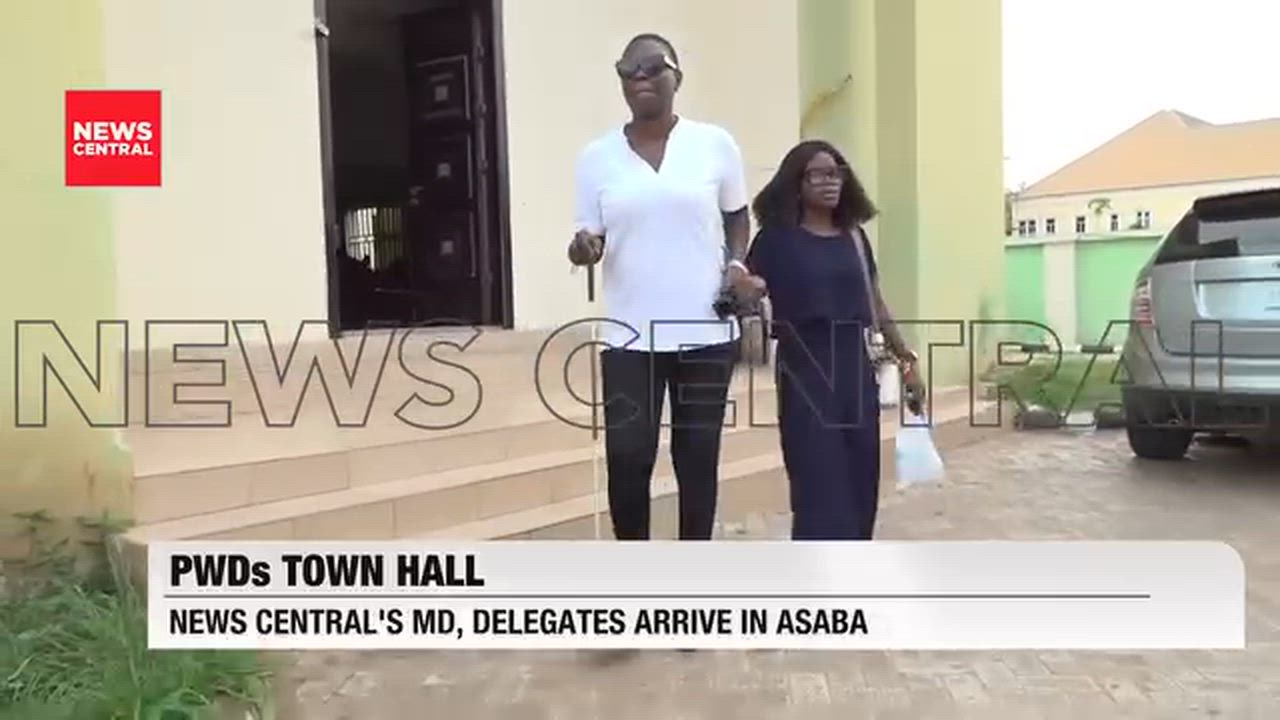 Kayode Akintemi, MD and Editor-in-Chief of New Central TV, arrived in Asaba ahead of a town hall to...