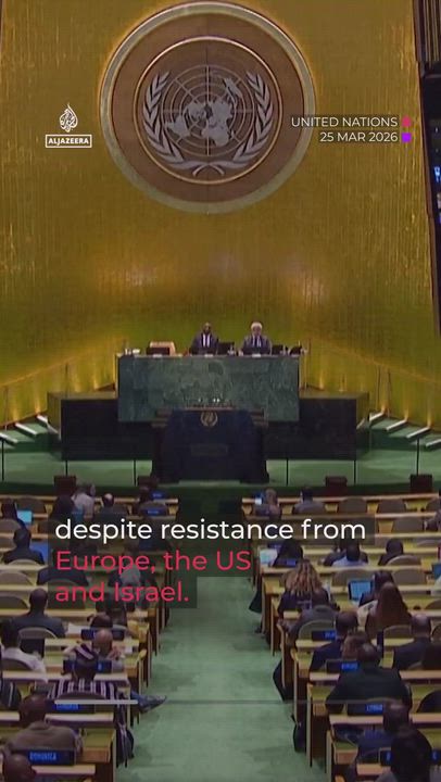 We won! Ghana-led UN General Assembly resolution, adopted March 25, 2026, formally recognizes transa...