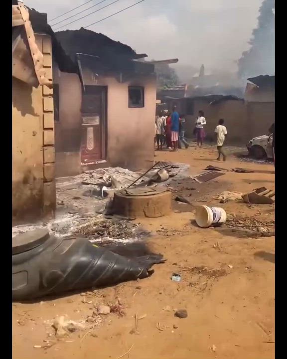Some where in Abuja mararaba , where gunmen  attacked