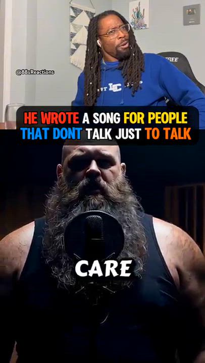 HE WROTE A SONG FOR PEOPLE WHO DONT TALK JUST TO TALK 👀....FOR YOUR EVENING LISTENING PLEASURE!...