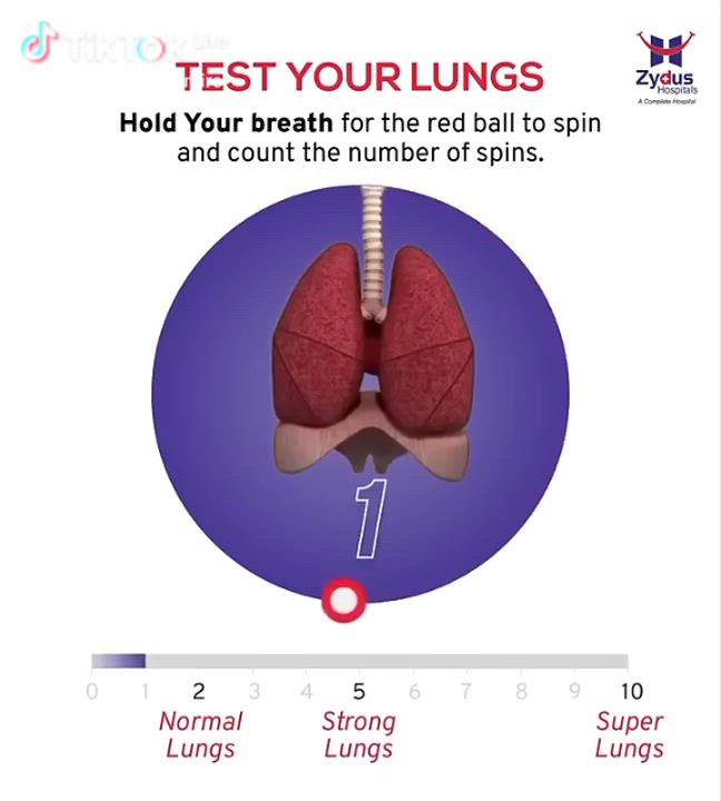 TEST YOUR LUNGS.