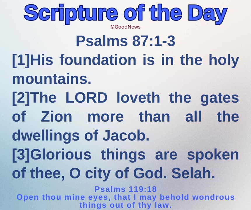 #ScriptureDelight
Meditate and act positively on the Word, and where applicable, pray and make your...