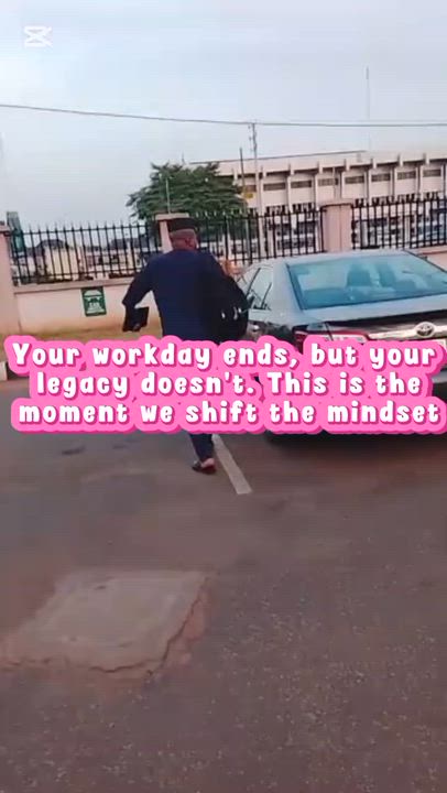 Your workday ends, but your legacy doesn't. This is the moment we shift the mindset. The next few ho...