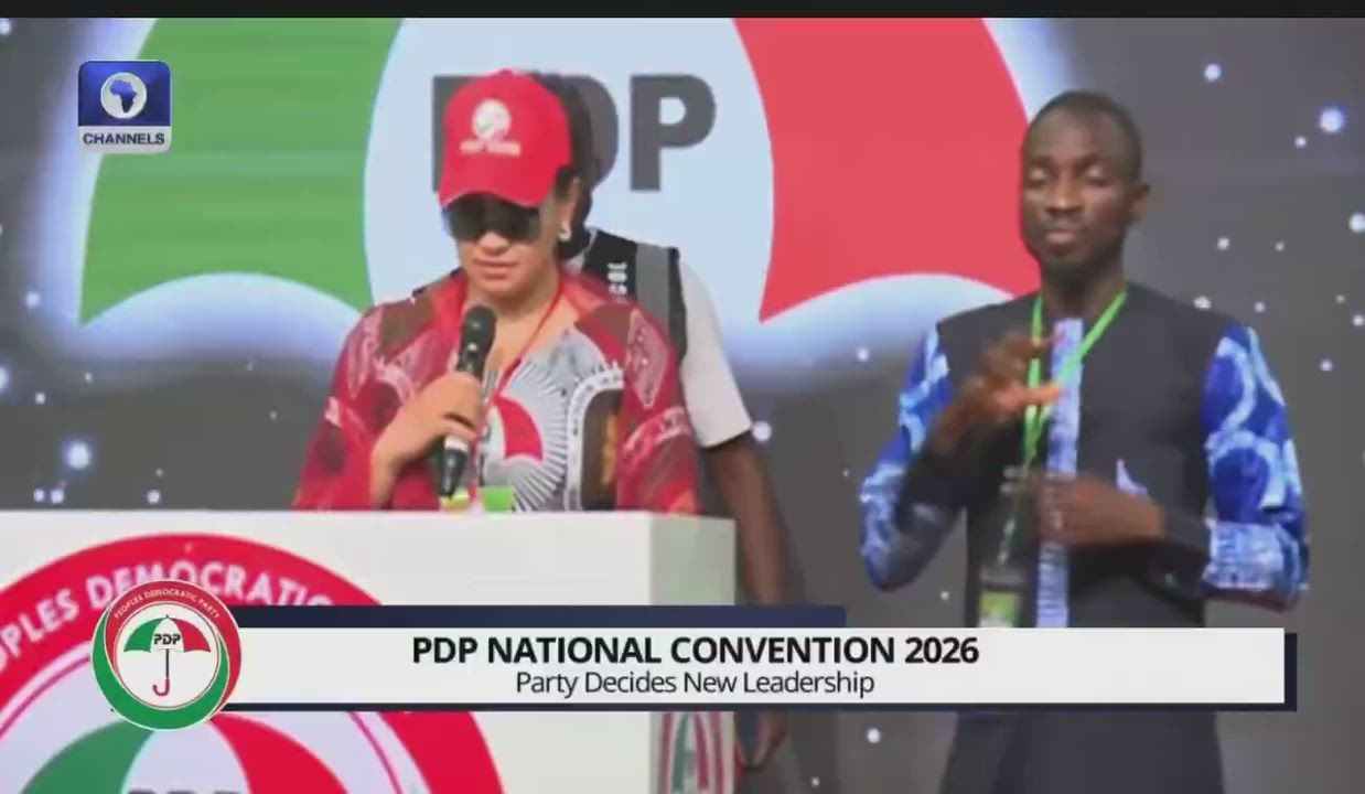"Special recognition to our National Leader of our great party, the PDP, His Excellency Nyesom Wike....