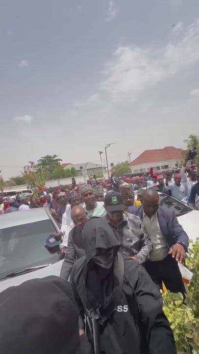 The people President is in Kano 🇳🇬🔥🔥