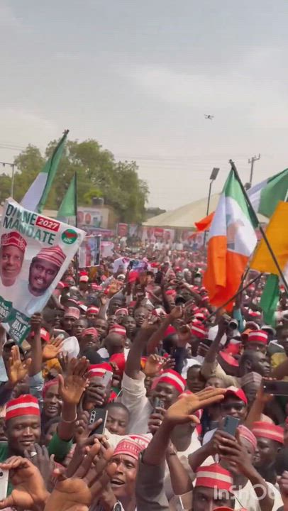 “Obi–Kwankwaso!, Obi-Kwankwaso!”

~ Kano state residents chant as Peter Obi arrived in kano