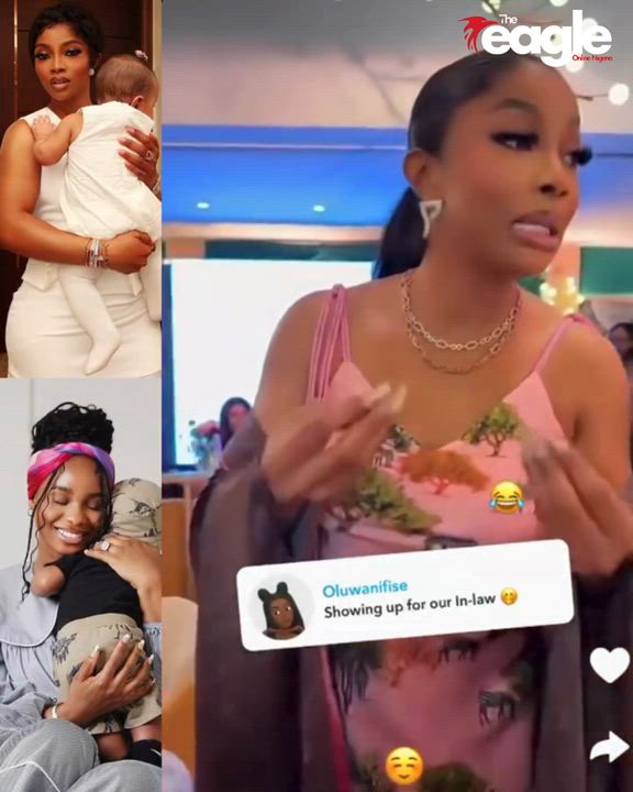 “This is the mother of my son-in-law”, — Toke Makinwa says while referring to Priscilla Ojo. 

It se...
